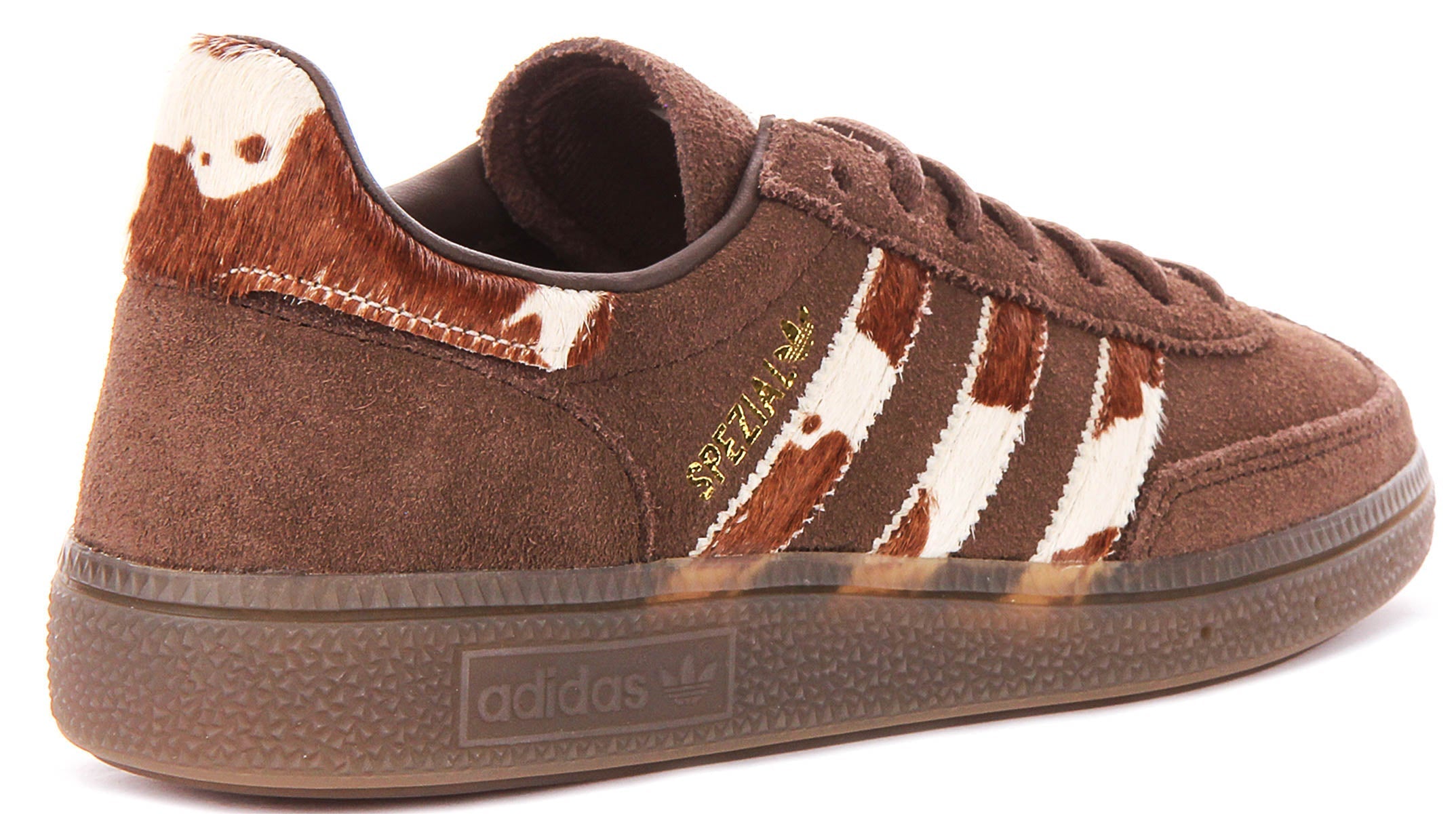 Adidas Handbal Spezial In Brown Cow Print For Women