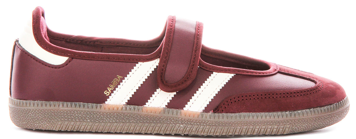 Adidas Samba Jane W In Maroon